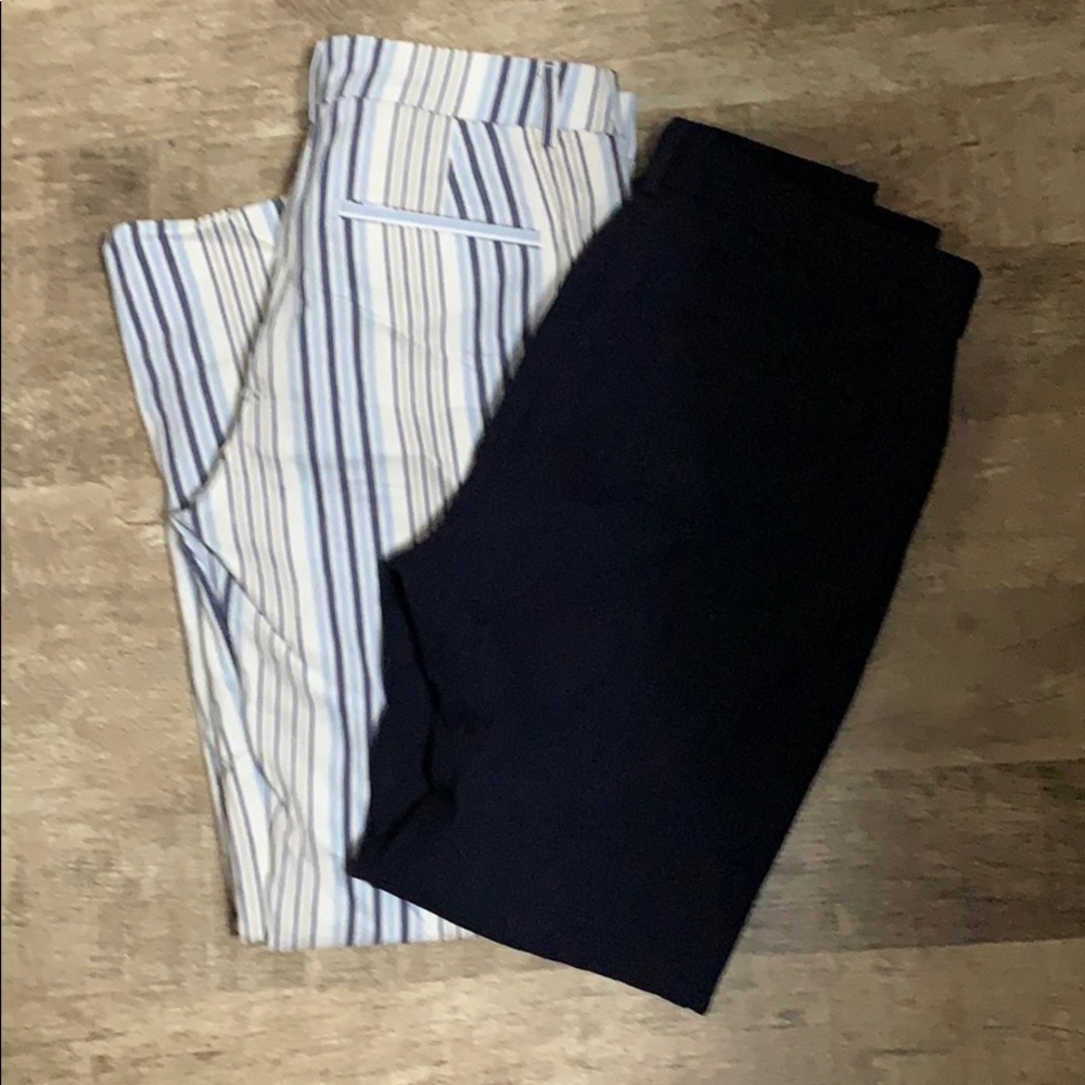 Two pairs of Express Work Pants